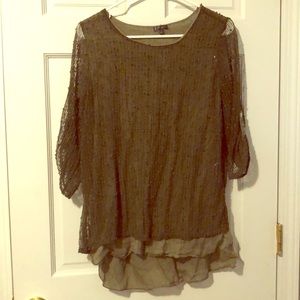 Olive blouse